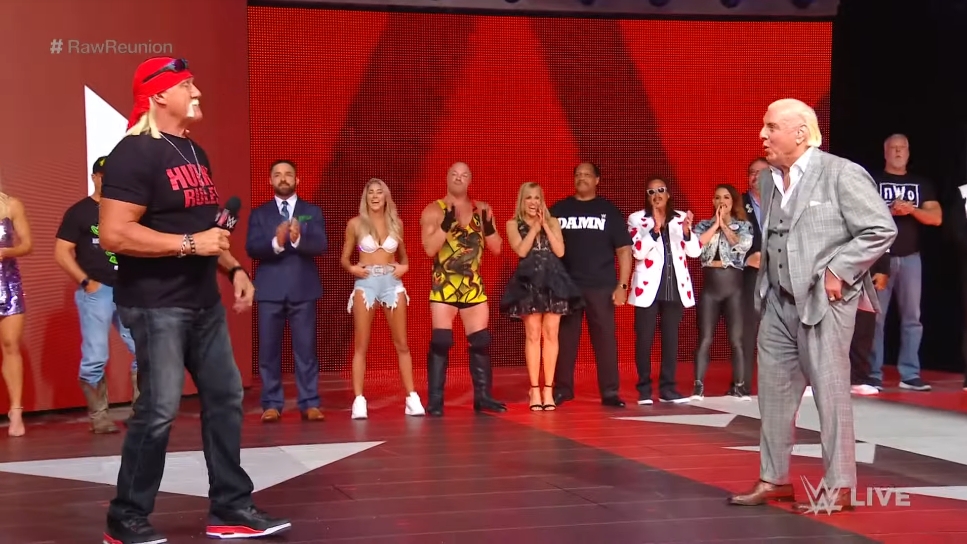 WWE Raw Reunion Highlights This Week Hulk Hogan, Ric Flair, Austin