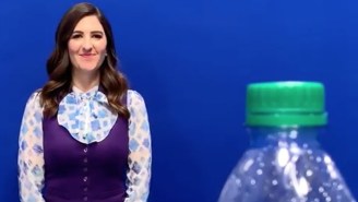 Janet From ‘The Good Place’ Has The Best Bottle Cap Challenge Video Yet