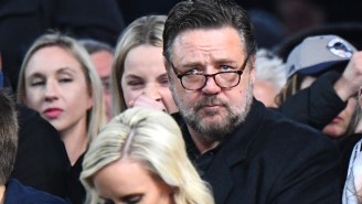 Russell Crowe Was Furious About The Horrible Courtside Seats For Australia’s Scrimmage Against Team USA