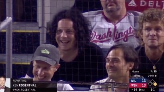 Jack White Returned To A Brewers-Nationals Extra Innings Game After Leaving To Go Play A Show