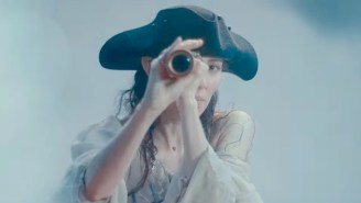 Caroline Polachek’s ‘Ocean Of Tears’ Video Was Inspired By Monet And ‘Pirates Of The Caribbean’