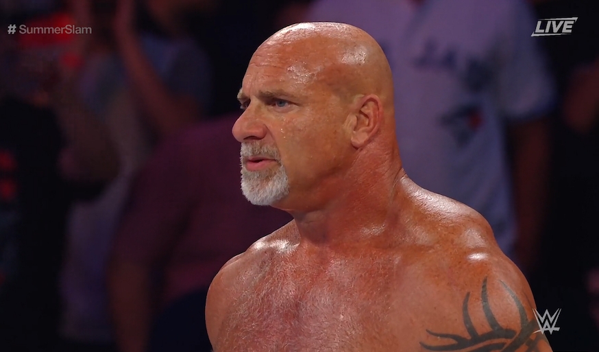 VIDEO: Watch Goldberg Run Through Dolph Ziggler At WWE SummerSlam