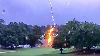 A Terrifying Lightning Strike Injured Spectators At The Tour Championship In Atlanta