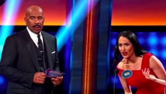 The Bella Twins Competed With MMA Fighters On Celebrity Family Feud