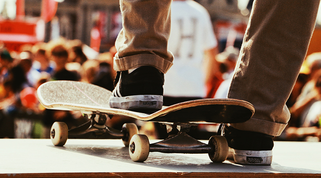 Skateboarder Old Man With A Skateboard T-Shirt