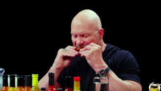 Watch Stone Cold Steve Austin Answer Questions While Eating Spicy Hot Wings