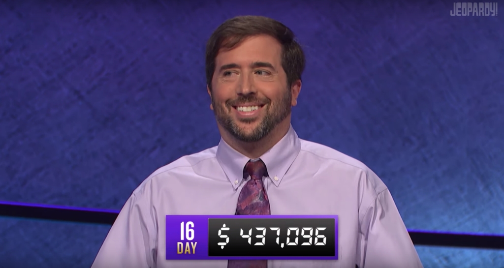 The Current 'Jeopardy!' Champion Is Creeping Into Holzhauer Territory