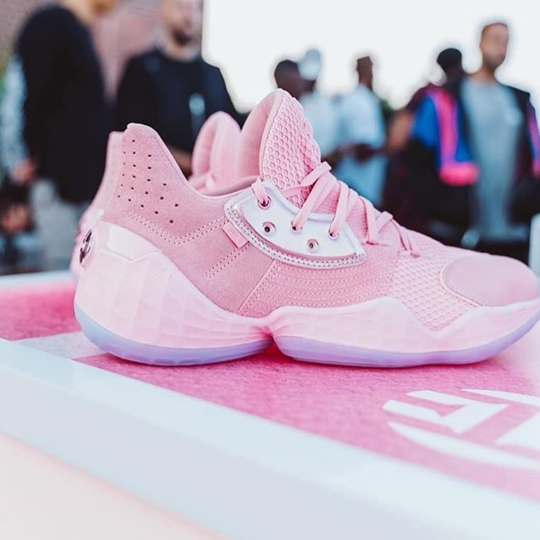 adidas harden vol 4 rosa