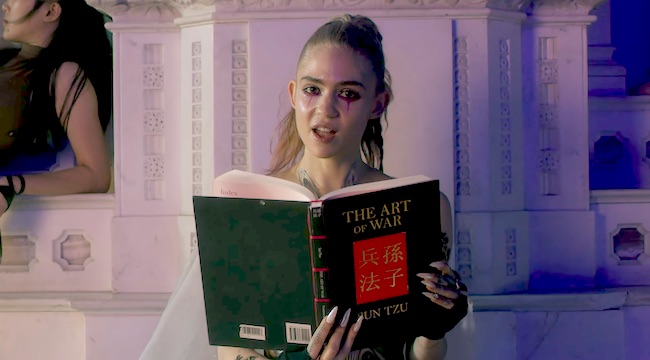 Grimes Sets War To Thumping Electronic Pop In Her New ‘violence Video