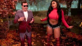 Megan Thee Stallion Introduces ‘Hot Girl Fall’ In A New Video With Jimmy Fallon And Black Thought