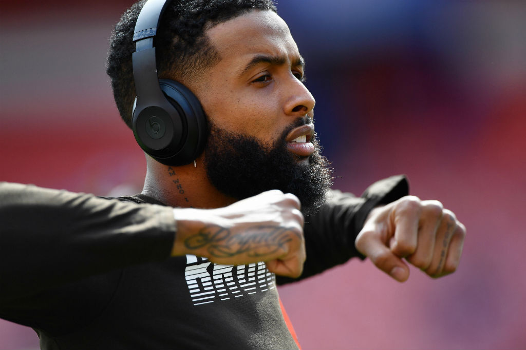 Odell Beckham Jr. Rocked a $350,000 Watch on the Field