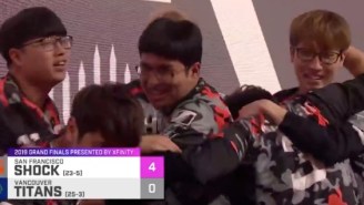 The San Francisco Shock Sweep The Vancouver Titans To Win Overwatch League Grand Finals 2019