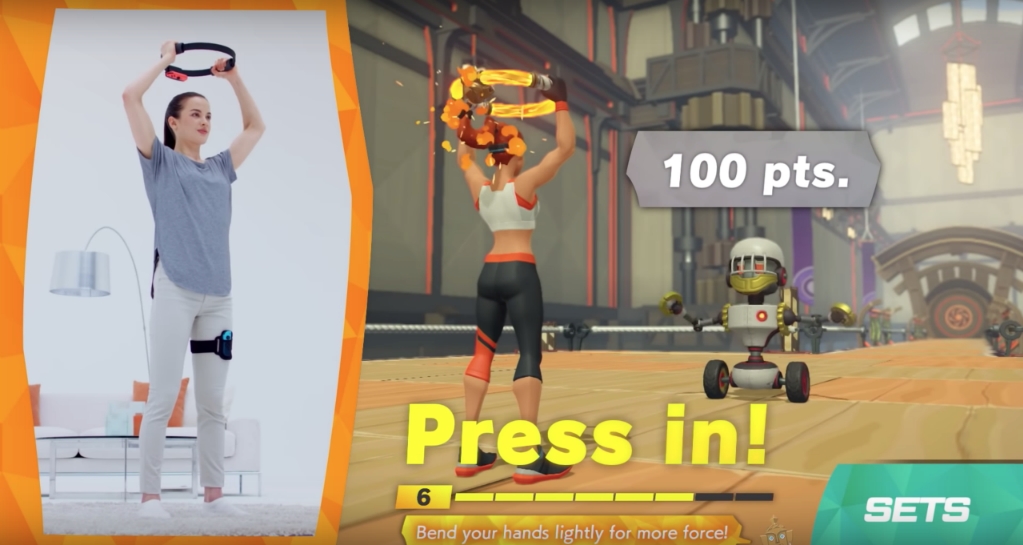 workout game for nintendo switch