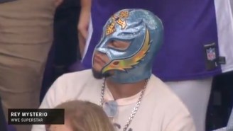 Fox Sports Announcers Made Fun Of Rey Mysterio During His Appearance At An NFL Game