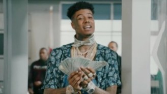 Blueface Gets Flagged By The TSA For Carrying A Wad Of Cash In His ‘First Class’ Video With Gunna