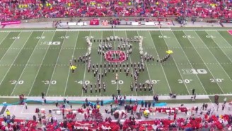 The Ohio State Band Put On A ‘SpongeBob SquarePants’ Halftime Spectacular