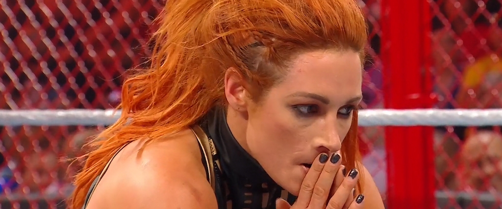 Becky Lynch Retains Title In Crazy Hell In A Cell Match