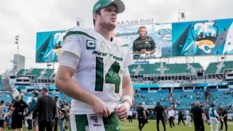 The Jaguars Trolled Sam Darnold By Playing The ‘Ghostbusters’ Theme Over A Lowlight Reel