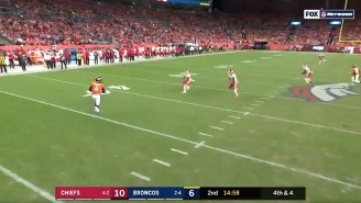 Denver Ran A Fake Punt That Went Terribly Wrong Against The Chiefs