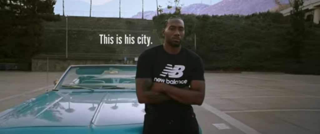 Kawhi leonard 2024 new balance advertisement