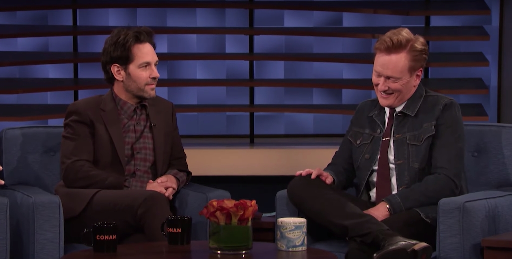 Paul Rudd Pulled That 'Mac And Me' Prank On Conan O'Brien Yet Again