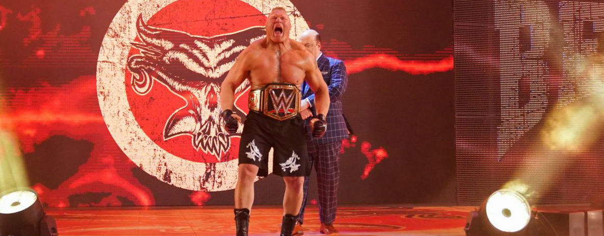 wwe raw brock lesnar