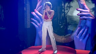 King Princess Exuded Confidence While Performing ‘Hit The Back’ For Her US TV Debut On ‘Colbert’