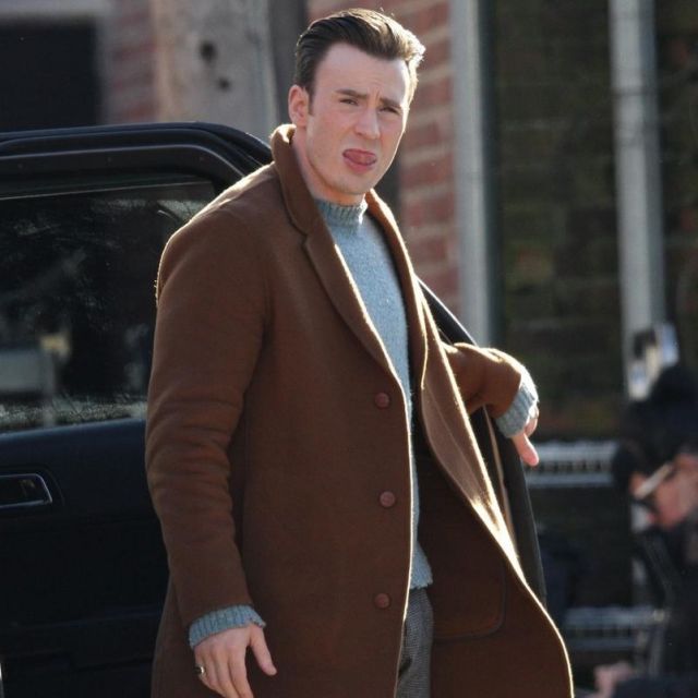 Knives Out Chris Evans Wool Coat Ubicaciondepersonas Cdmx Gob Mx