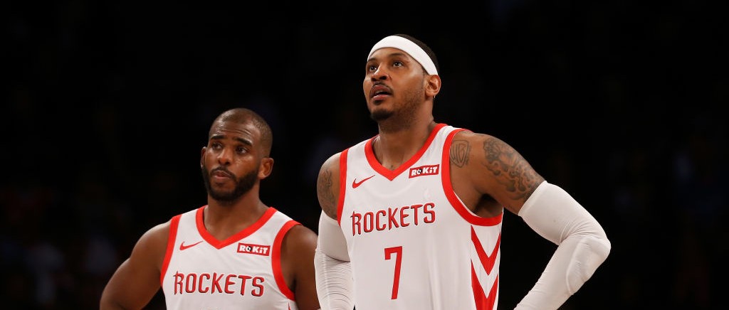 Carmelo Anthony and Chris Paul