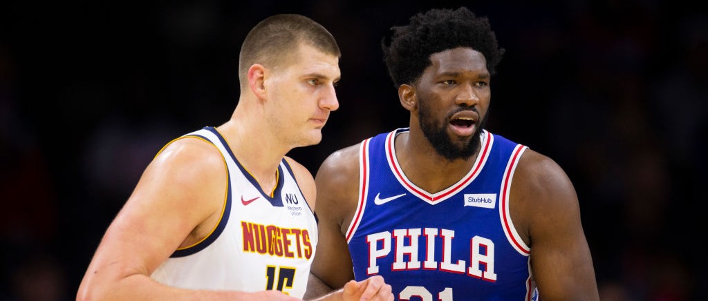 Joel Embiid and Nikola Jokic