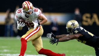 George Kittle Bulldozed The 49ers To Victory Over The Saints