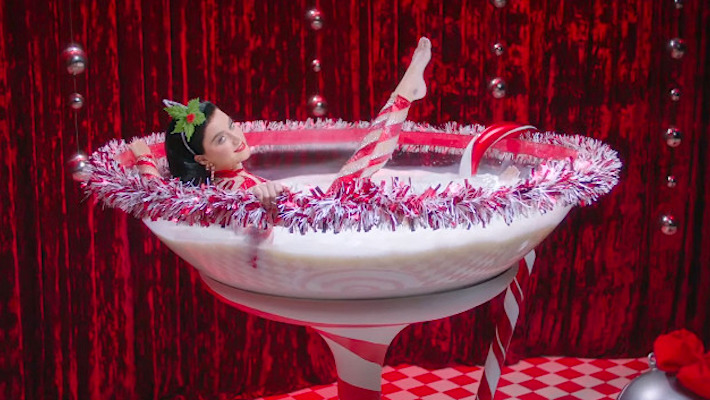 WATCH Katy Perry S Cozy Little Christmas Video Honors The Holidays   Katy Perry Cozy Little Christmas Video Grid 