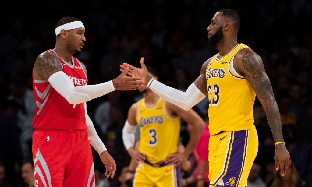 carmelo anthony lebron james dwyane wade