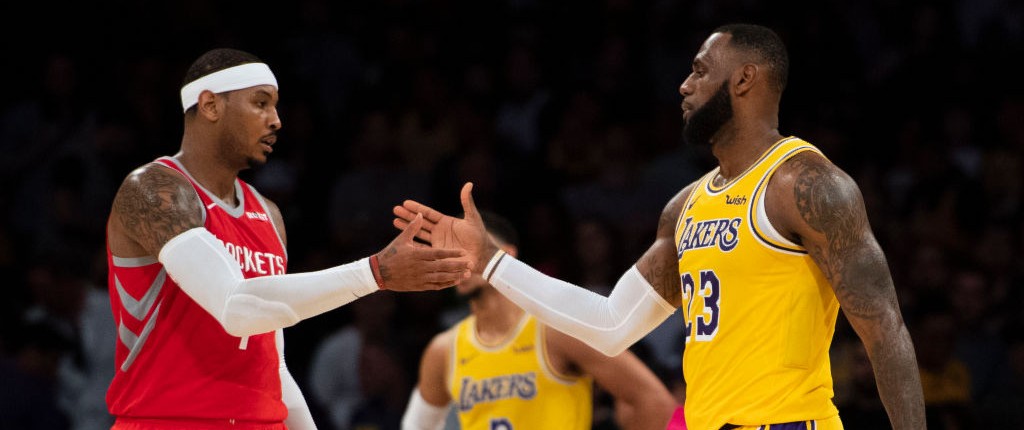 LeBron James: Carmelo Anthony says the Lakers star saved his life