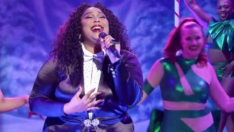 Lizzo Brought Infectious Positivity To Her Glammed-Out ‘SNL’ Debut Performance