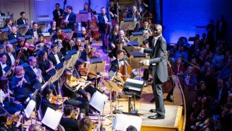 Tacko Fall Conducted The Boston Pops For ‘Sleigh Ride’ At Their Holiday Concert