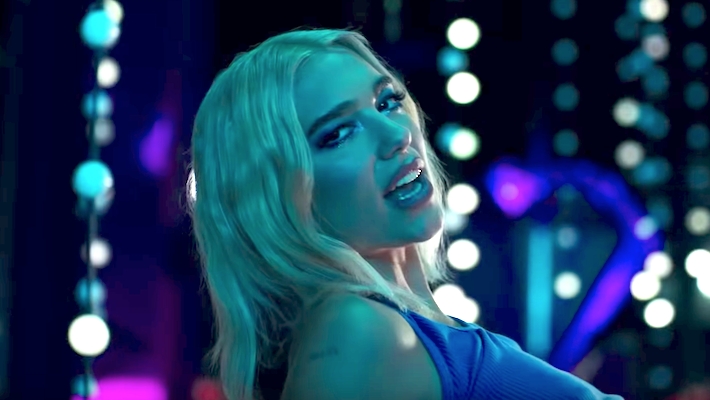 Watch Dua Lipa S Physical Video Is Filled With Pops Of Color