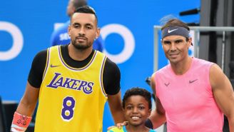 Rafael Nadal And Nick Kyrgios Paid Tribute To Kobe Bryant At The Australian Open