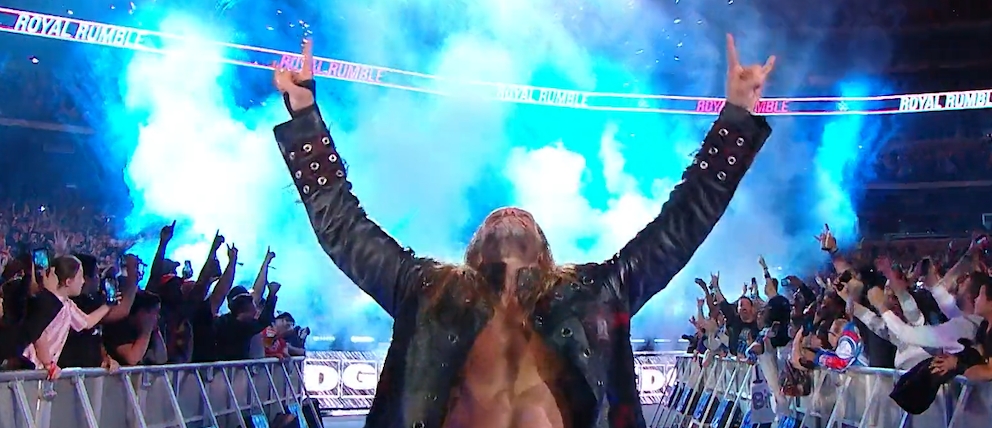 VIDEO: Edge Returns To WWE At Royal Rumble