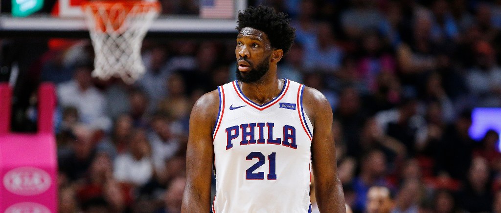 Joel Embiid Left The Game Against The Wizards After A Scary-Looking Knee Injury