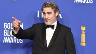 Joaquin Phoenix Was Delightfully Shambolic After Being ‘Tricked’ Into Answering Questions At The Globes