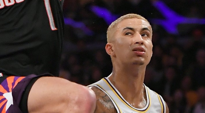 Kyle Kuzma Couldn't Help But Laugh At 'Slim Shady' Heckles