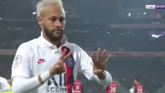 Neymar Celebrated A Goal By Paying Tribute To The Late Kobe Bryant