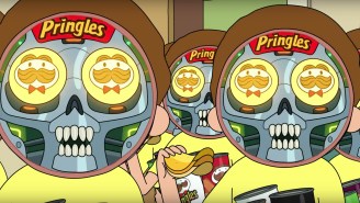‘Rick And Morty’ Made A Very Weird And Very Meta Super Bowl Commercial With Pringles