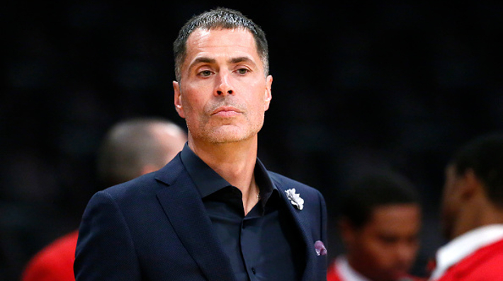 rob pelinka black lakers jacket