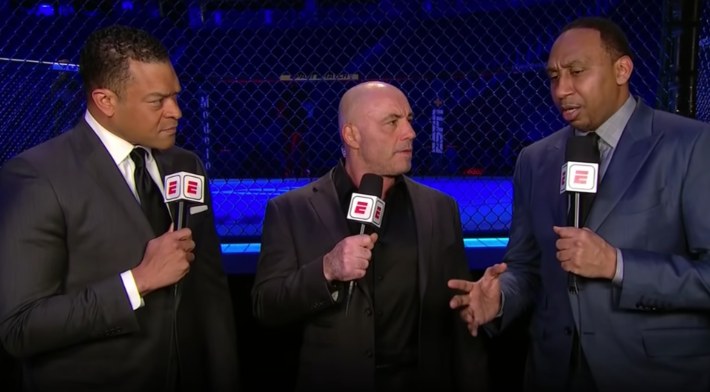 Stephen A. Smith And Joe Rogan Are In A War Of Words Over UFC 246