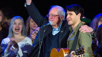 Vampire Weekend And Bon Iver Showed Their Support For Bernie Sanders At Campaign Rally Concerts