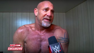 Goldberg Is Beefing With A Famous Actor Over His Universal Championship Win