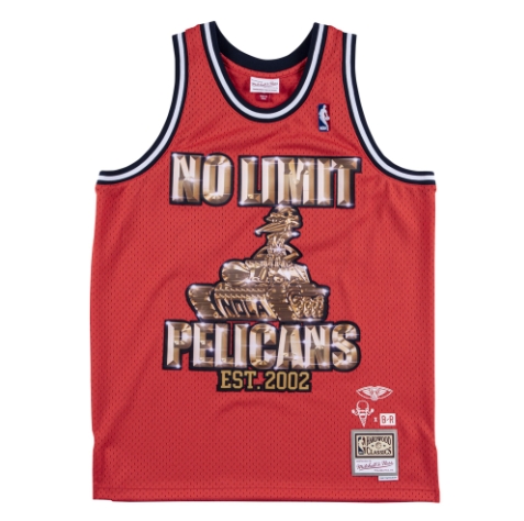 New York Knicks Mitchell & Ness NBA Remix Dipset T-Shirt - White