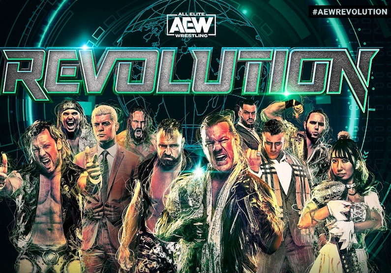 aew revolution start time